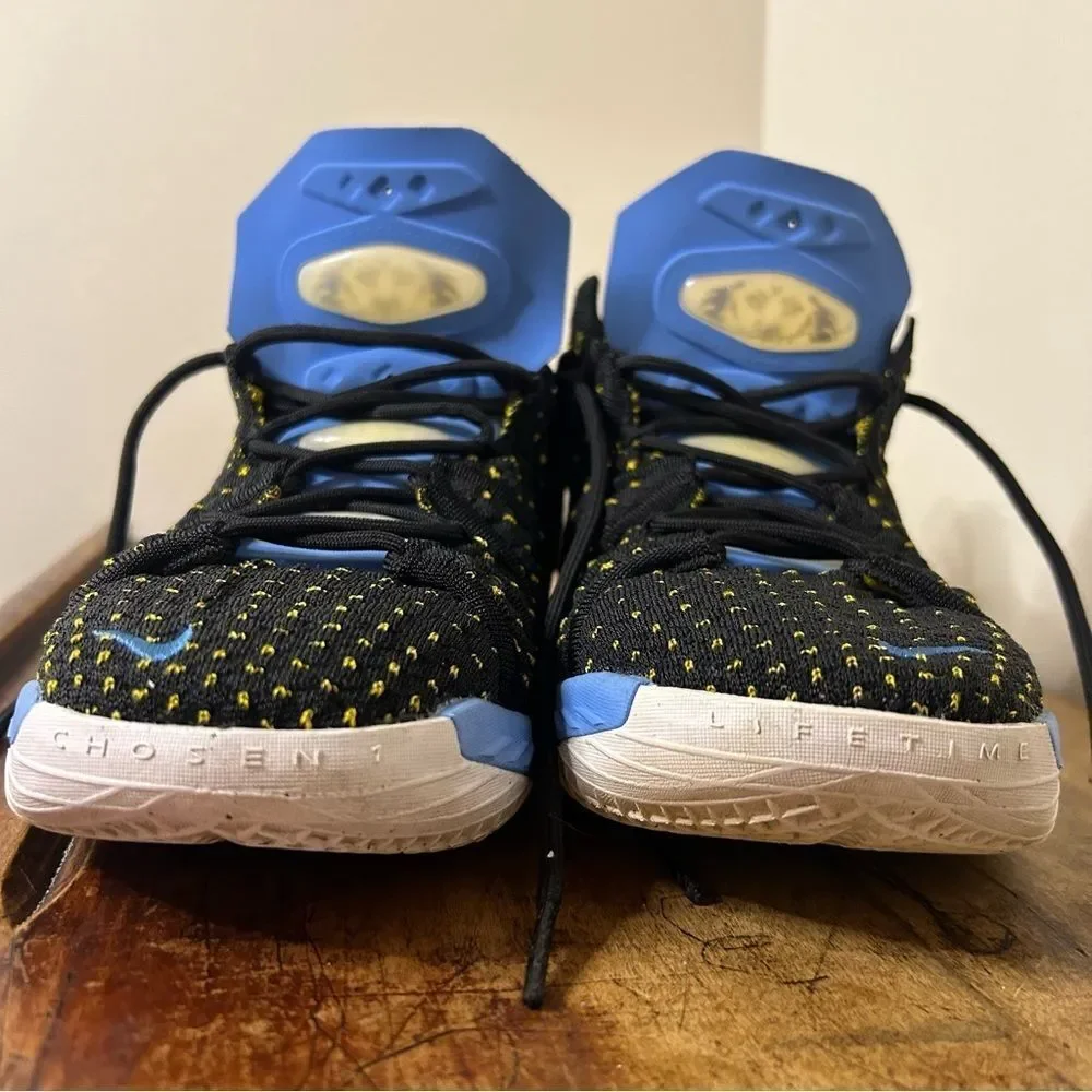 Nike LeBron XVIII 18 MINNEAPOLIS LAKERS Heritage Dynasty Blue CQ2760 LA, sz 5Y